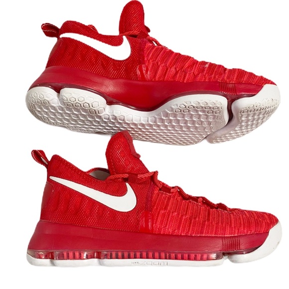 Nike KD basketball shoe SZ 7Y Red - Picture 6 of 8